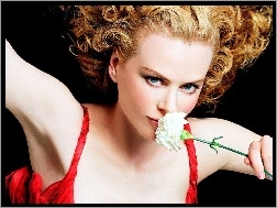 Kwiatek, Nicole Kidman, Biały